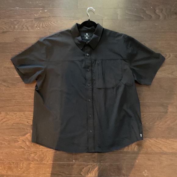 Zelos Short Sleeve Hybrid Shirt - XXL - Black - Picture 5 of 6